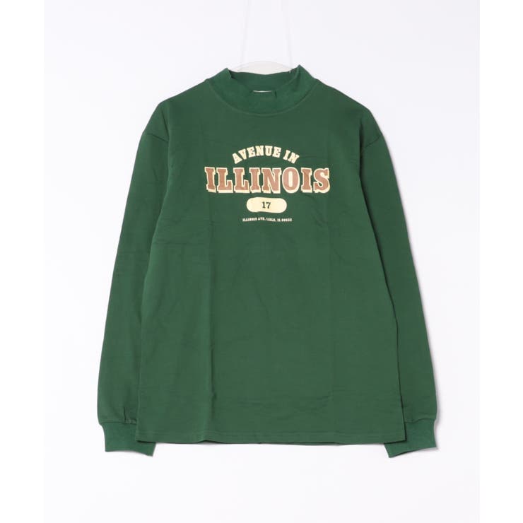 ハイネック プリントロンT カレッジTシャツ | aimoha  | 詳細画像57 