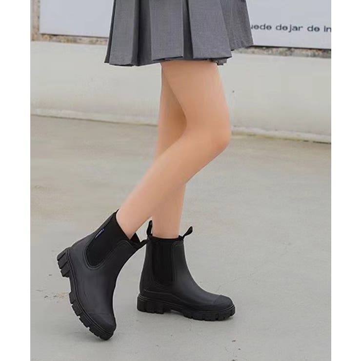 ショートレインブーツ 長靴 ショートブーツ | aimoha  | 詳細画像6 