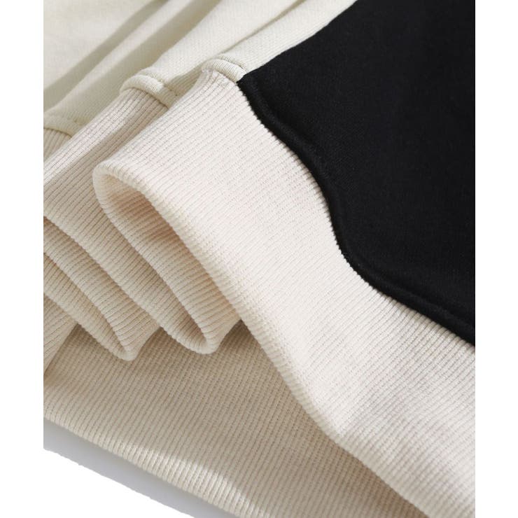 HOOK  original  アメカジカートゥーンキャラクター刺繍袖配色切り替… | HOOK | 詳細画像10 