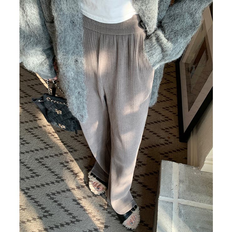 コーデュロイストレートスウェットパンツ | aimoha  | 詳細画像6 