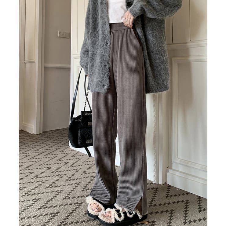 コーデュロイストレートスウェットパンツ | aimoha  | 詳細画像9 