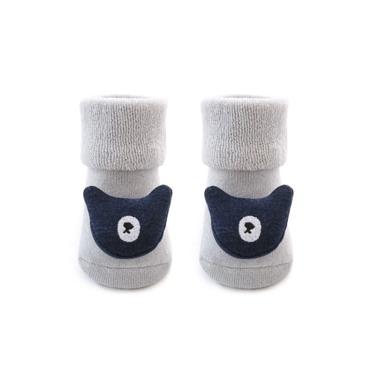 【mosox】かわいい動物モチーフ付き滑り止め入りkids靴下5点セット | aimoha kids | 詳細画像6 