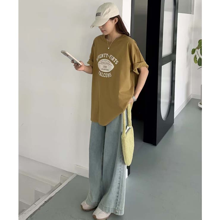 レトロプリントTシャツ | aimoha  | 詳細画像6 