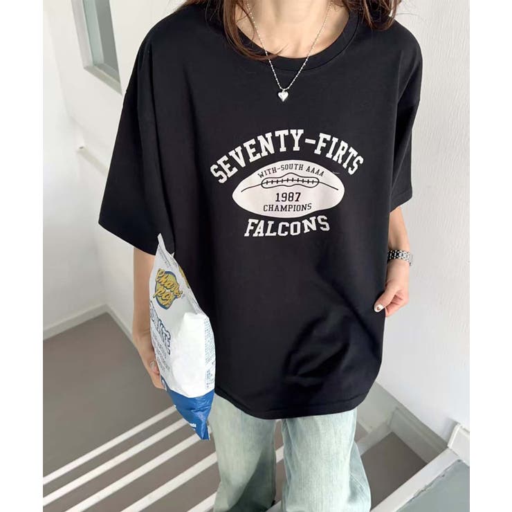 レトロプリントTシャツ | aimoha  | 詳細画像10 