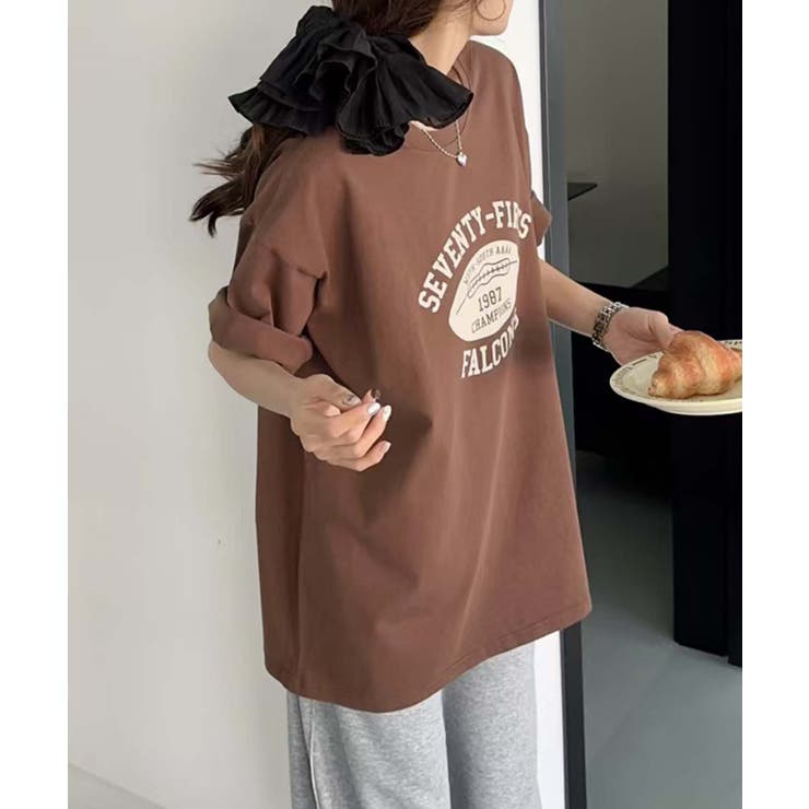 レトロプリントTシャツ | aimoha  | 詳細画像3 