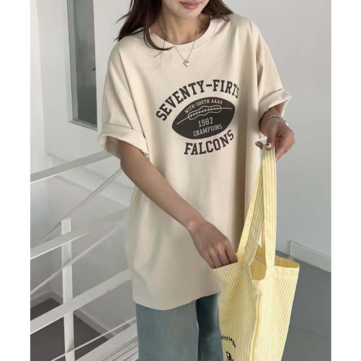 レトロプリントTシャツ | aimoha  | 詳細画像5 