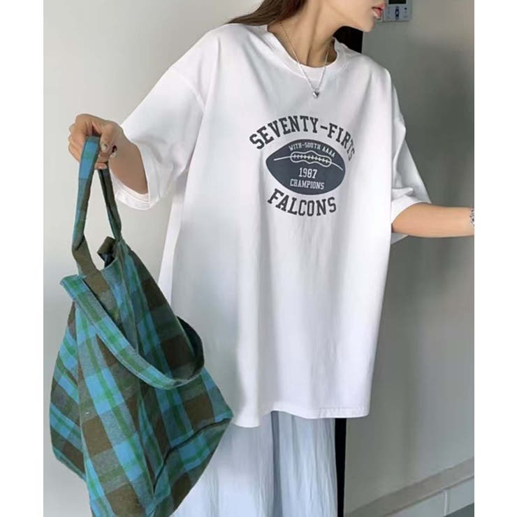 レトロプリントTシャツ | aimoha  | 詳細画像7 