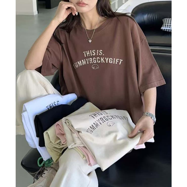 モカ | メッセージプリントTシャツ | aimoha 