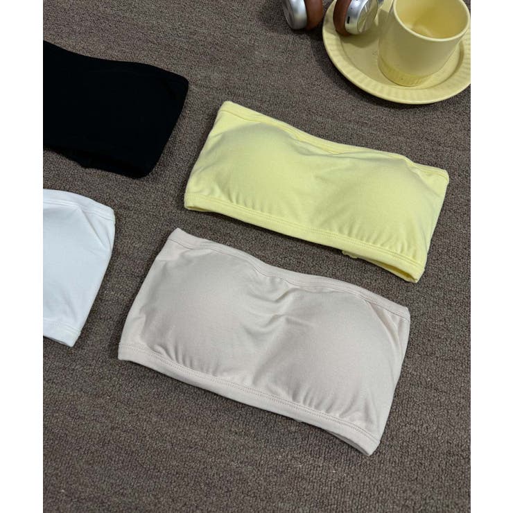 カップ付きバンドゥトップ チューブトップ | aimoha  | 詳細画像4 