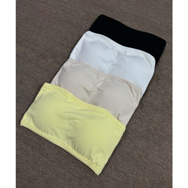 カップ付きバンドゥトップ チューブトップ | aimoha  | 詳細画像8 