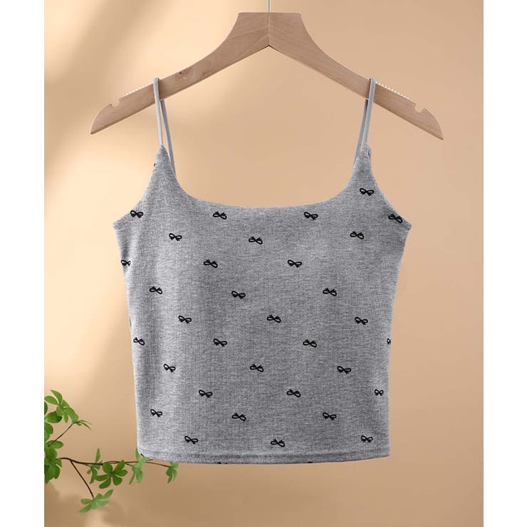 リボン柄キャミソール | aimoha  | 詳細画像12 