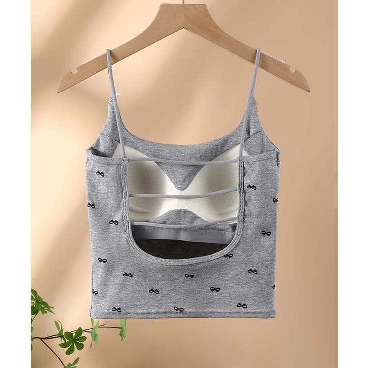 リボン柄キャミソール | aimoha  | 詳細画像2 