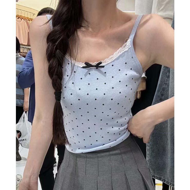 新品未使用タグ付　PAUL＆JOE SISTER 総柄　キャミソール　トップス 新品未使用タグ付 PAUL＆JOE SISTER 総柄 キャミソール ト
