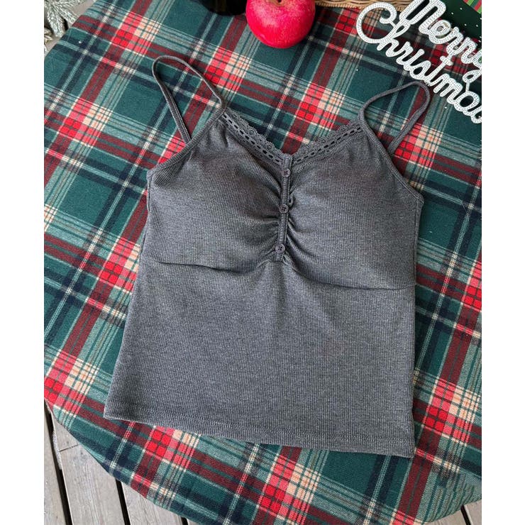 ギャザーデザインキャミソール | aimoha  | 詳細画像19 