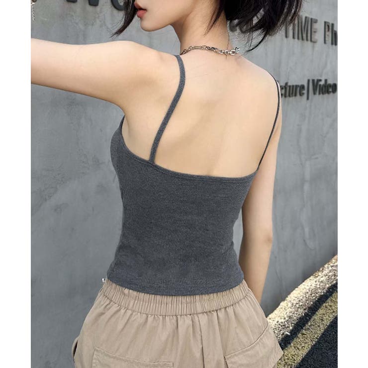 ギャザーデザインキャミソール | aimoha  | 詳細画像7 