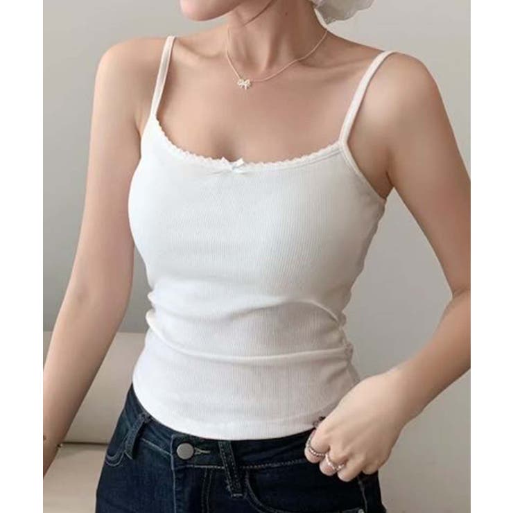 さらりとしたシンプルキャミソール | aimoha  | 詳細画像14 