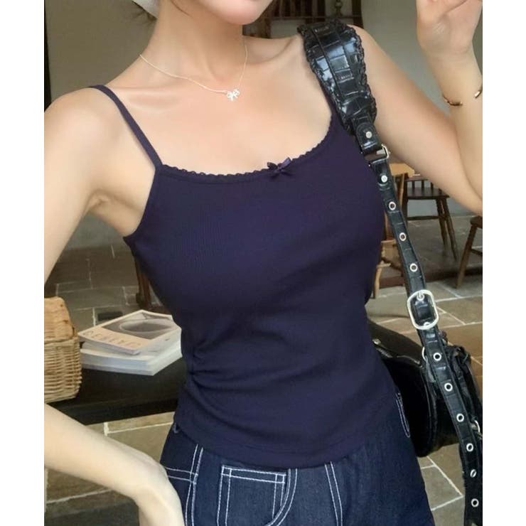 さらりとしたシンプルキャミソール | aimoha  | 詳細画像2 