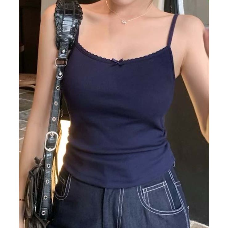 さらりとしたシンプルキャミソール | aimoha  | 詳細画像3 