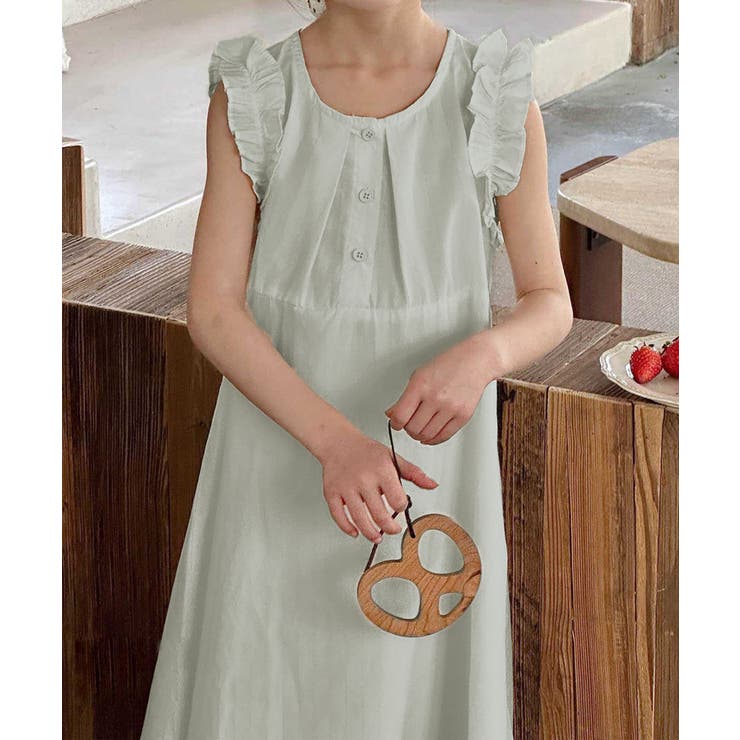 【aimoha-KIDS-】ノースリーブワンピース | aimoha kids | 詳細画像4 