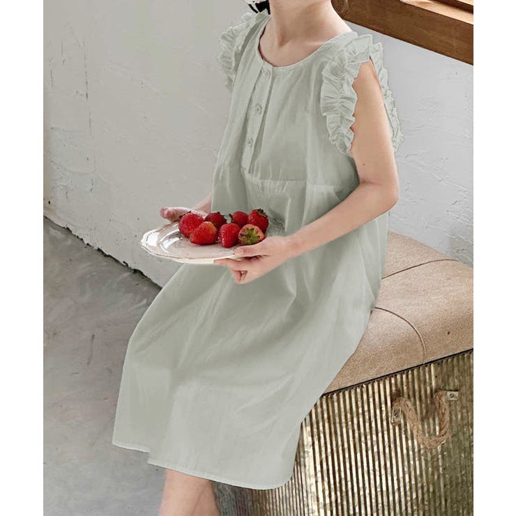 【aimoha-KIDS-】ノースリーブワンピース | aimoha kids | 詳細画像1 