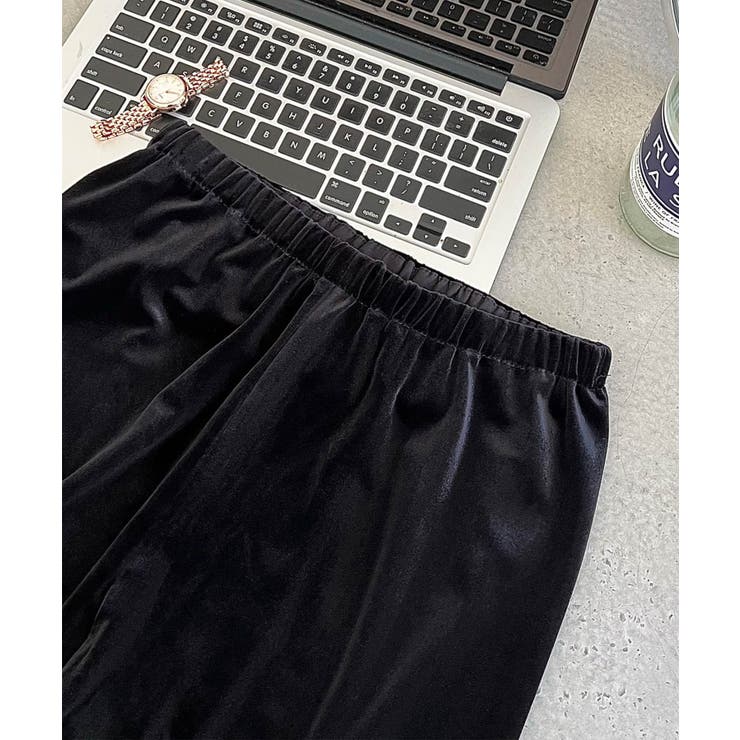 【DECADE CLASSIC】ベルベットワイドパンツ | DECADECLASSIC | 詳細画像6 