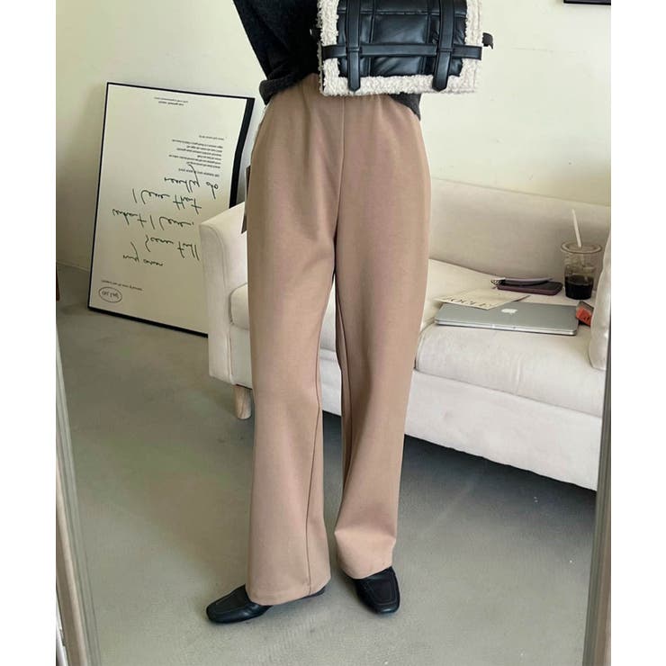 ベージュ | 【DECADE CLASSIC】ストレートイージーパンツ | DECADECLASSIC