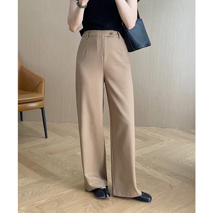 ベージュ | ワイドシルエットルーズパンツ | DECADECLASSIC