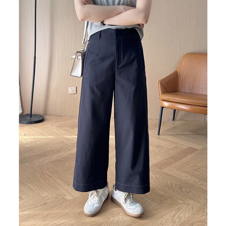 セール】 【WEB・一部店舗限定】褒めらレディワイド パンツ