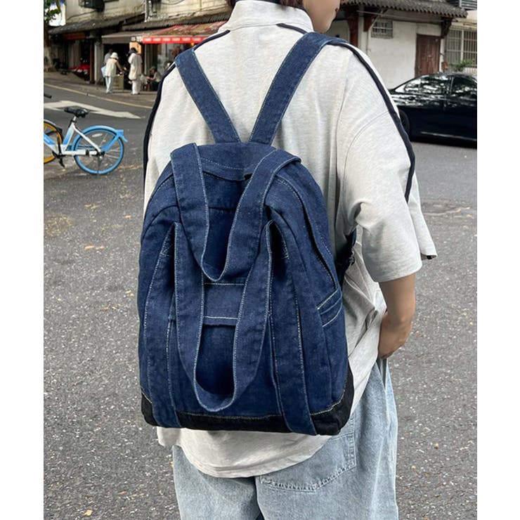 デニムバックパック | aimoha  | 詳細画像3 