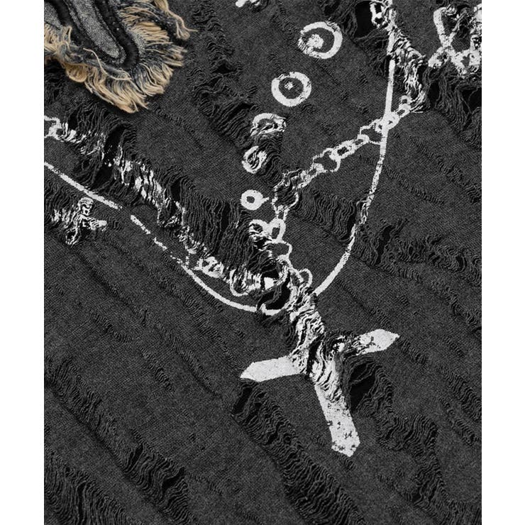 ダメージバタフライTシャツ | HOOK | 詳細画像12 