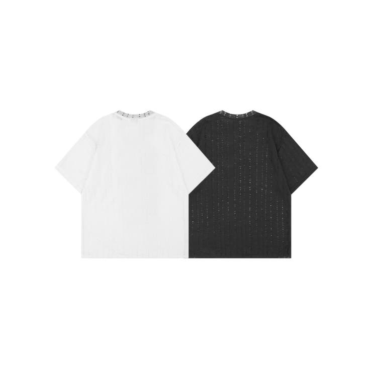 【HOOK】for girls リボン付きゴシックTシャツ | HOOK | 詳細画像2 