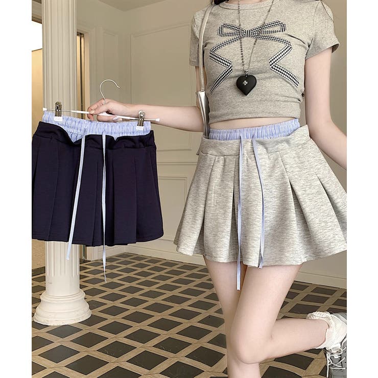 カジュアルプリーツスカート | HOOK | 詳細画像4 