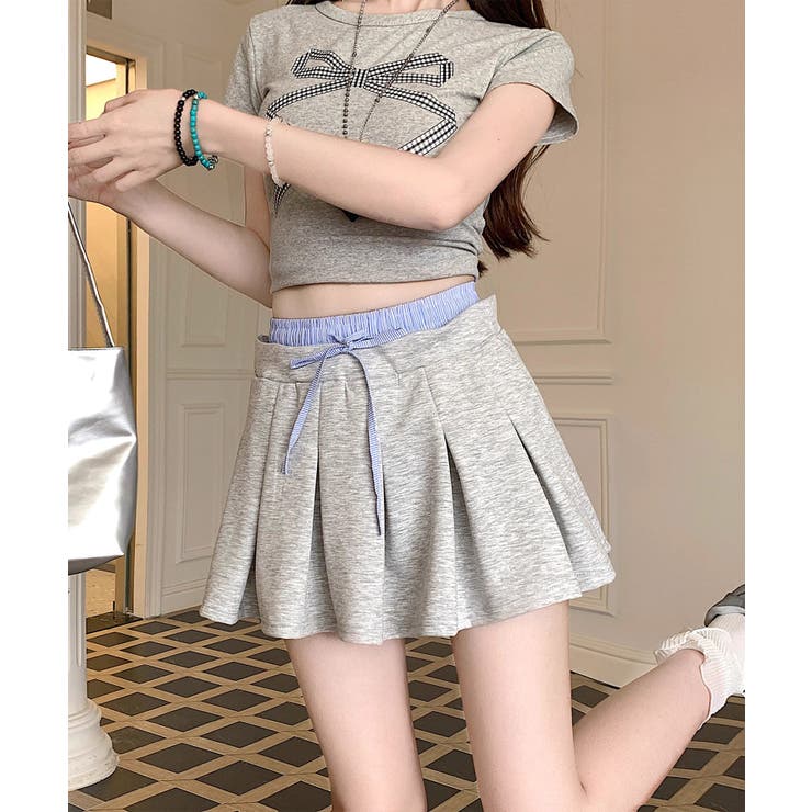 カジュアルプリーツスカート | HOOK | 詳細画像1 