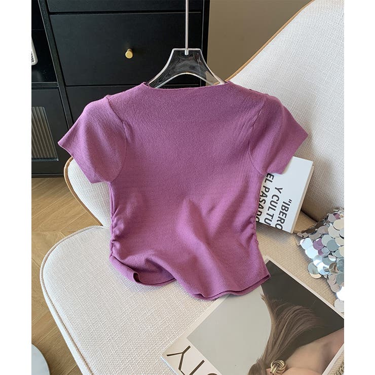 リボンニットトップス Jasmine Grandiflorum | aimoha  | 詳細画像14 