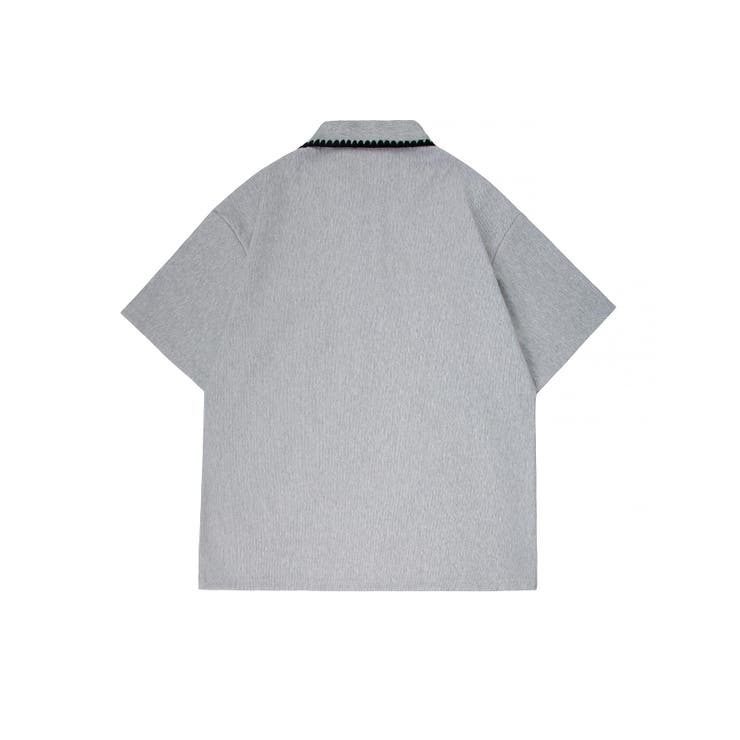 ステッチデザインポロシャツ | aimoha men | 詳細画像5 