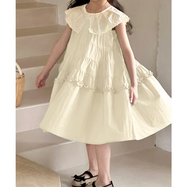 【aimoha-KIDS-】ノースリーブワンピース | aimoha kids | 詳細画像7 