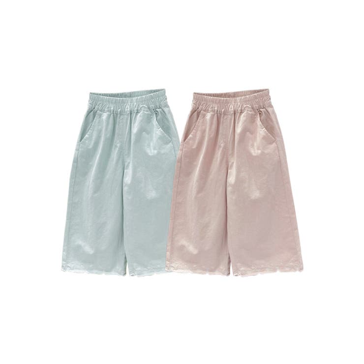 【aimoha-KIDS-】レースヘムコットンパンツ | aimoha kids | 詳細画像3 