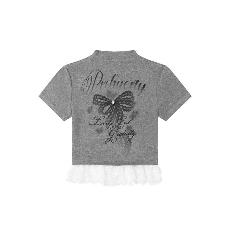 レースリボンショートTシャツ | HOOK | 詳細画像5 