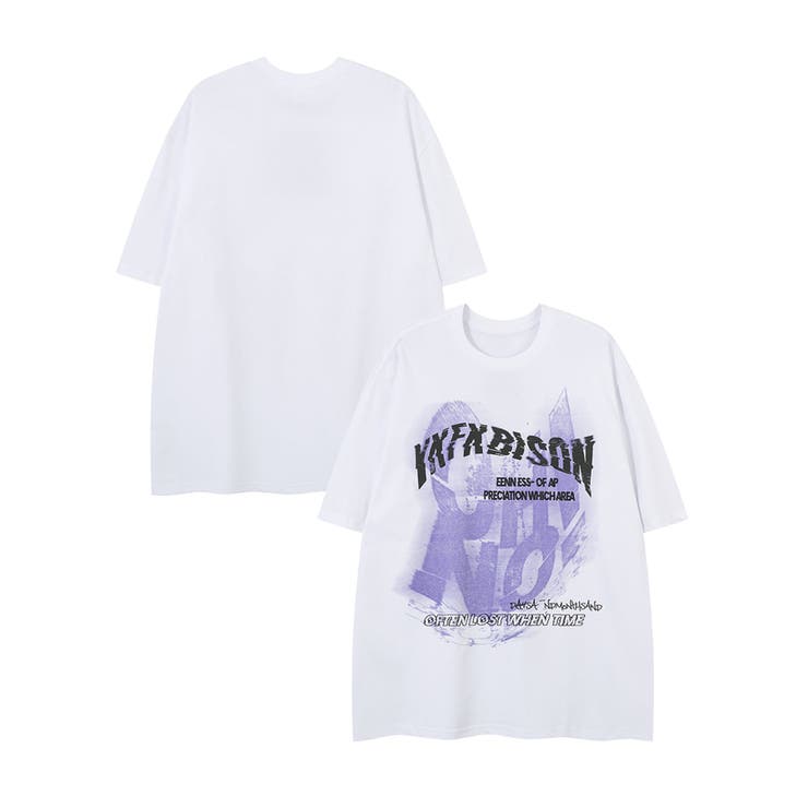 レタープリントTシャツ[品番：XT000013717]｜HOOK（フック）の