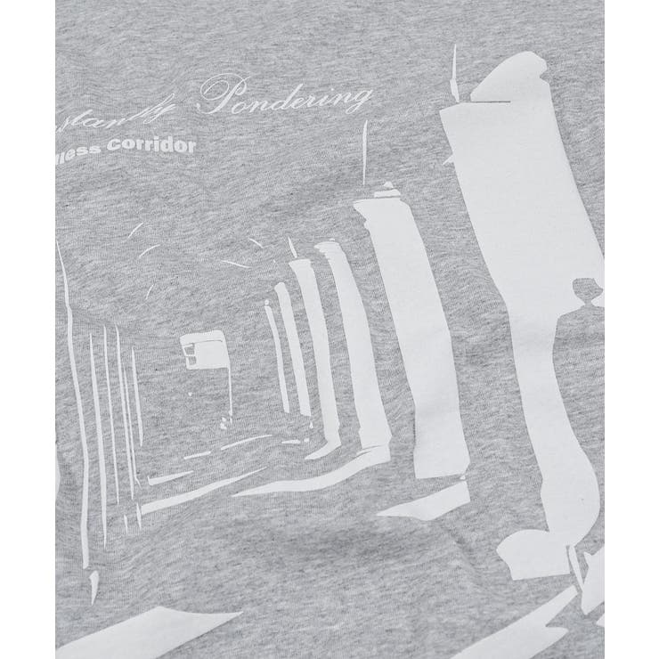 グラフィックプリントTシャツ | aimoha men | 詳細画像11 