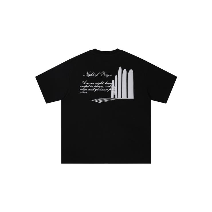 グラフィックプリントTシャツ | aimoha men | 詳細画像4 