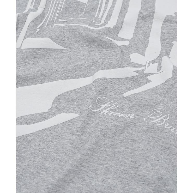 グラフィックプリントTシャツ | aimoha men | 詳細画像6 