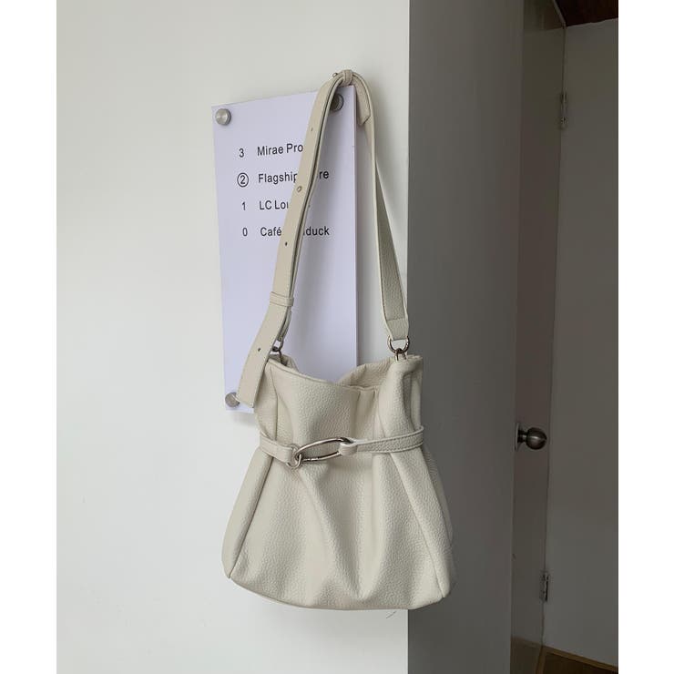 バックルデザインショルダーバッグ | aimoha  | 詳細画像9 