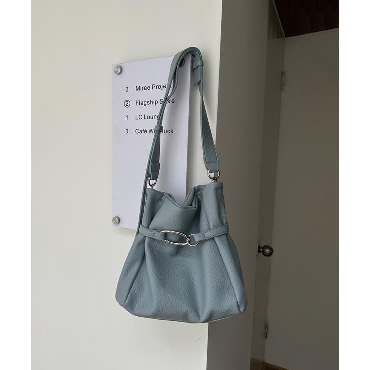 バックルデザインショルダーバッグ | aimoha  | 詳細画像10 