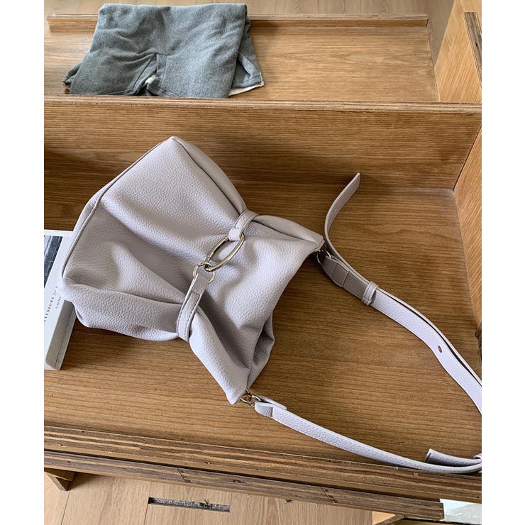 バックルデザインショルダーバッグ | aimoha  | 詳細画像1 