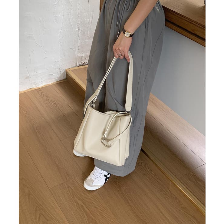 バックルデザインショルダーバッグ | aimoha  | 詳細画像5 