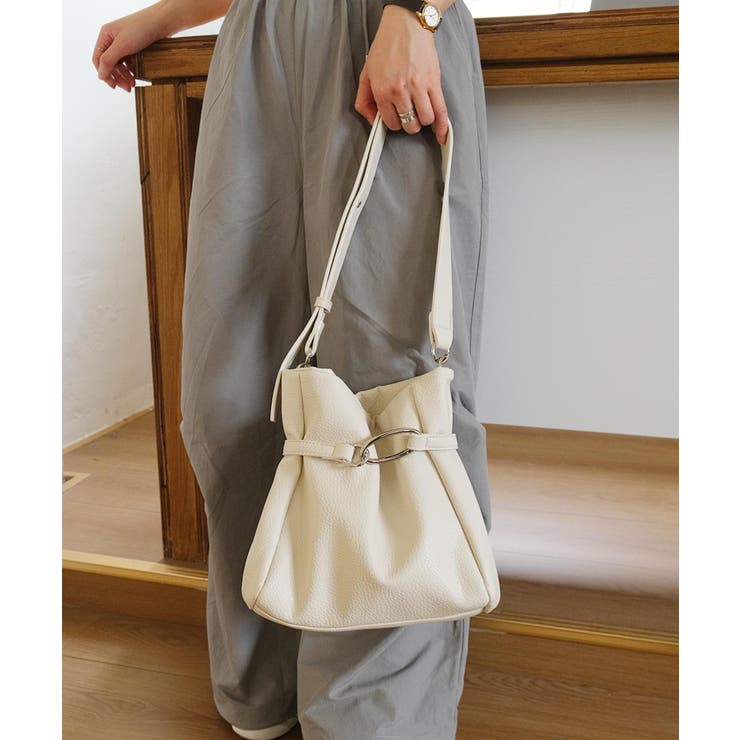 バックルデザインショルダーバッグ | aimoha  | 詳細画像7 