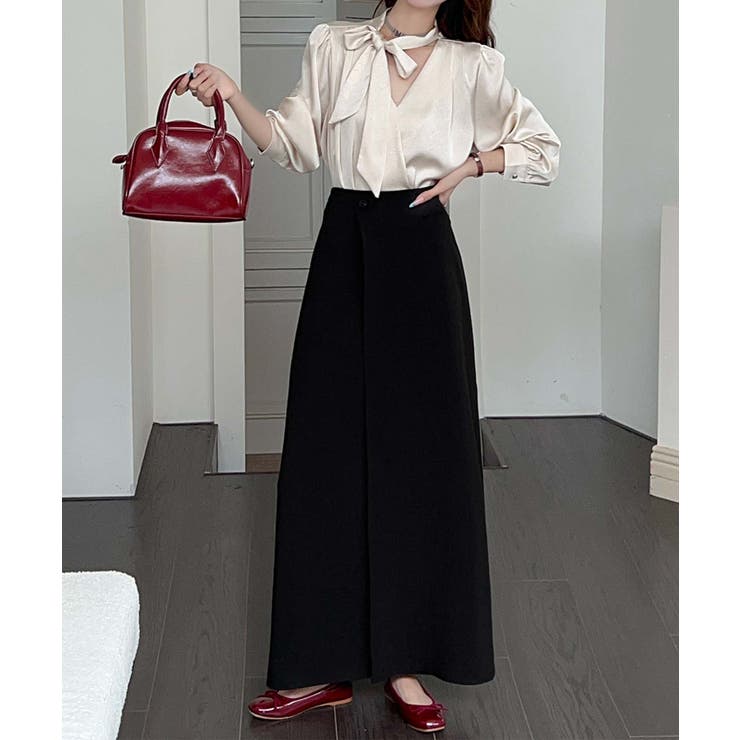 Aラインロングスカート | aimoha  | 詳細画像3 