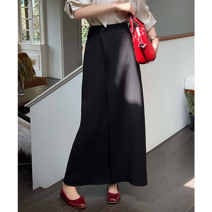 Aラインロングスカート | aimoha  | 詳細画像4 