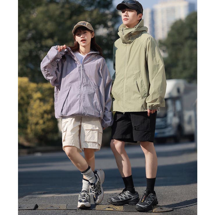 フード付きアウトドアジャケット | aimoha  | 詳細画像29 